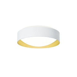 wall and ceiling luminaire PREMIUM ARCHITEKTUR � 30,8cm round IP40, gold, white dimmable