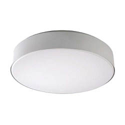 Dekorring for LED Wall / Ceiling luminaire, cylindrical, series 7530, direct beam, D46,2cm, stainless steel look