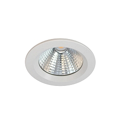 ceiling recessed luminaire �14,5 round IP44, white dimmable