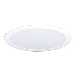 ceiling recessed luminaire �17 flat, round IP44, white dimmable