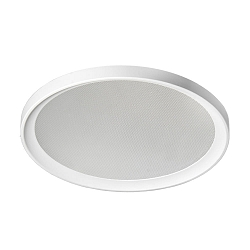 recessed luminaire � 17cm round, DALI controllable, microprismatic IP65, white dimmable 15W 1800lm 4000K 60� 60�