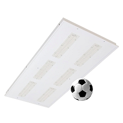 recessed luminaire ball proof, multipower IP40