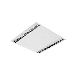 LED Insert / Recessed grid luminaire, 37W, 4000K, 4000lm, IP20, UGR < 19, DALI dimmable, white