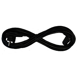 connection cable with plug (FL-STL2063MA.15484�) 400CM 3-pole, black
