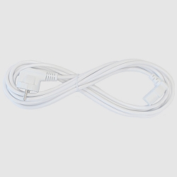 connection cable with plug (FL-STL2063MA.15484�) 400CM 3-pole, white