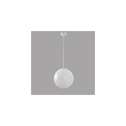LED Ball Pendant luminaire glass, 22W, 3000K, 2600lm, IP40, DALI dimmable, white