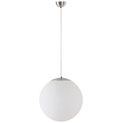 pendant luminaire �60 switchable IP40, stainless steel brushed, white dimmable