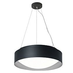 pendant luminaire PREMIUM ARCHITEKTUR � 30,8cm IP20, black, metal grey dimmable