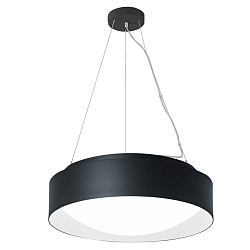 pendant luminaire PREMIUM ARCHITEKTUR � 30,8cm IP20, black, snow white dimmable