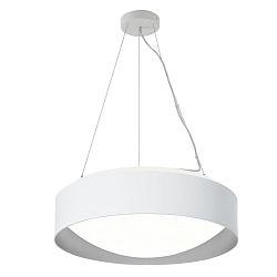 pendant luminaire PREMIUM ARCHITEKTUR � 30,8cm IP20, white, metal grey dimmable
