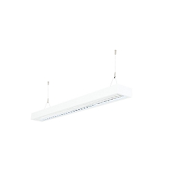 LED Pendant grid luminaire direct / indirect, 84W, 3000K, 11000lm, IP20, UGR < 19, DALI dimmable, white