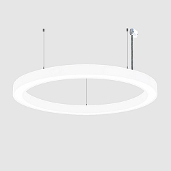 pendant luminaire � 133.5CM DALI controllable, CCT Switch, direct, UGR < 19, ring shape IP40, white dimmable