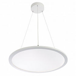 pendant luminaire � 60cm direct / indirect, microprismatic IP20, white dimmable