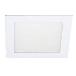 recessed downlight FLAT / 17X17CM square, CCT Switch, UGR < 19, excl. LED driver IP54, white dimmable