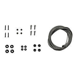 accessories wire suspension SA ABR 4-fold, mechanical, silver grey