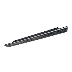 3-phase luminaire 60cm multipower, deep radiating IP20, powder coated, black 