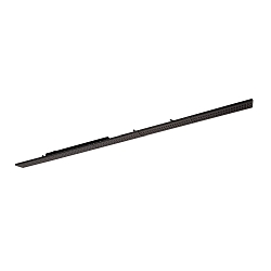 3-phase luminaire 149,7cm multipower, double asymmetrical IP20, powder coated, black 