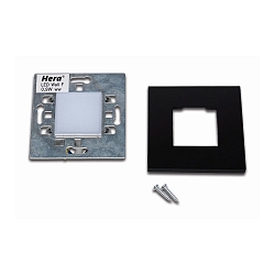 recessed luminaire WALL IF lateral light direction, with diffuser IP20, white  1,8W 90lm 4000K 120� 120� CRI 80