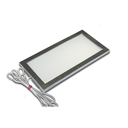 Flat LED under-cabinet luminaire Dynamic LED SKY, IP20, 6W 2700-5000K 255lm 110�, inox look