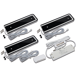 under-cabinet luminaire IP20, aluminium, mat