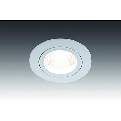 recessed luminaire ECO SR 68 swivelling, set of 1 IP20, white dimmable 6,5W 750lm 4000K 24� 24� CRI 80