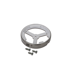 Surfaced ring AR 68, incl. mounting screws, stainless steel