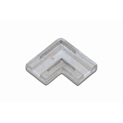 corner connector CORNER CLIP 90� - FOR 8MM LED STRIPS, transparent