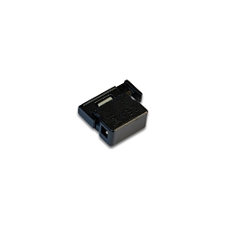 Accessory for LED Track 24V tracks - 24V low voltage adaptor, with 2x LED 24V-female plugs, black