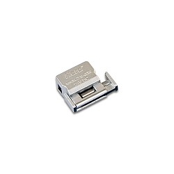 Accessory for LED Track 24V tracks - 24V low voltage adaptor, with 2x LED 24V-female plugs, anodised alu