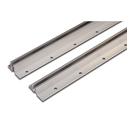 Schlitzschiene PS Mini A for shelfboards, 200cm, anodised alu, without current conduction