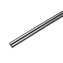 LED 24V DC power track Flat-Track, length 150cm, black