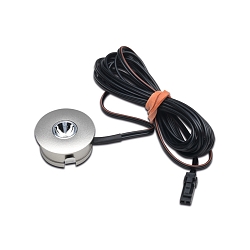 LED small recessed spotlight LED Eye 35S, fixed, 350mA, for object lighting, CRi>90, dimmable, 1W 4000K, inox look