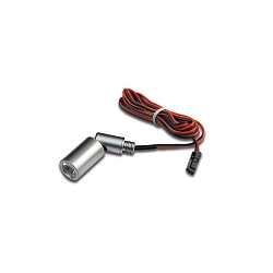 LED Spot LED Point S, with M8x1 thread, 2 lenses, 350mA connection, anodised alu, 1W 5000K 115lm 20�/30�