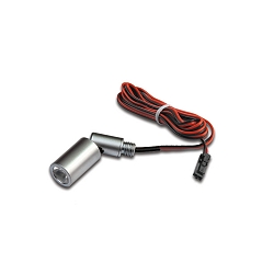 LED Spot LED Point S, with M8x1 thread, 2 lenses, 350mA connection, anodised alu, 1W 3000K 115lm 20�/30�