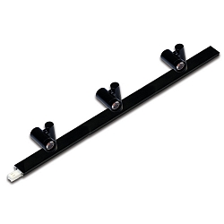 Adjustable LED 2-Link SPOT, 3-flame, for LED 2-Link profiles, 30cm, CRi>90, 3x 1.5W 3000K 80lm 38�, black