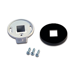 Accessory for LED 2-Link - assembly sleeve for surface mount LED profile 15/13mm / showcase profile, black