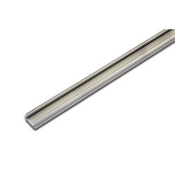 LED milling mount profile A 24mm for covering profile 15mm, asymmetrical light beam, length 100cm, anodised alu