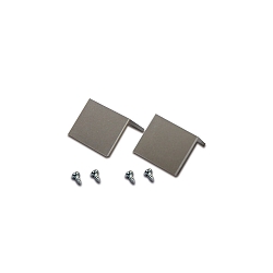 cover set of 2, stainless steel, lacquered