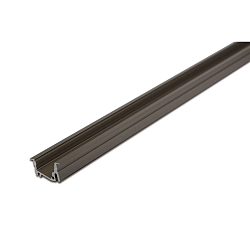 recessed profile, stainless steel
