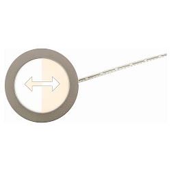 LED Recessed spot FR68-LED, 4W, 110�, 2700-5000K, 240lm, IP20, stainless steel