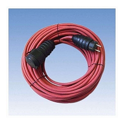 Euro extension cable 3m, H03VVH2-F 2x0,75 mm�, white
