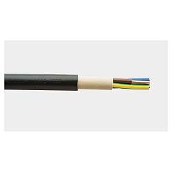 High voltage underground cable NYY-J 5G1,5, 100m, scblackhwarz