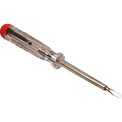 Voltage tester 100-250V, IP20, transparent