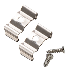 Mounting clip for MICANO Under cabinet luminaire, 180�, 2 pieces