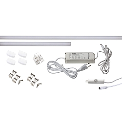 LED Under cabinet luminaire MICANO Starter set 300mm + 600mm, 110�, 5W, 9W, 3000K, IP20