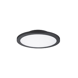 wall and ceiling luminaire TELLA round IP65, anthracite 