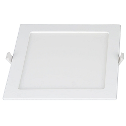ceiling recessed luminaire LE MANS square IP44, white dimmable