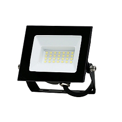 floodlight BOLTON 2.0 with open cable, switchable IP65, black 