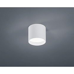 LED Ceiling luminaire DORA LED, round, IP20, white matt