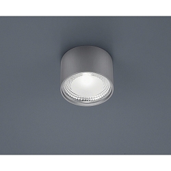 LED Ceiling luminaire KARI LED, round, IP30, nickel matt
